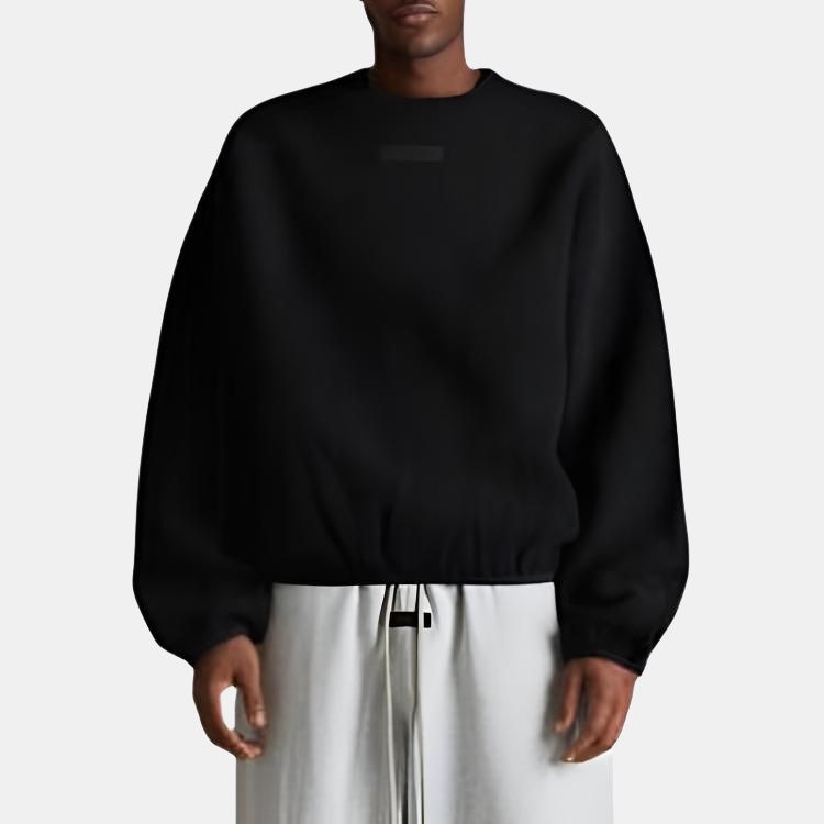Fear Of God Essentials Crewneck Sweater Jet Black — фото 2