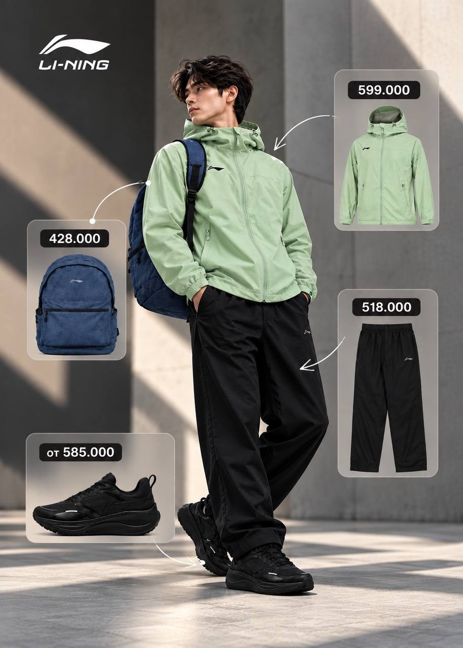 Look от Li-Ning за 200$