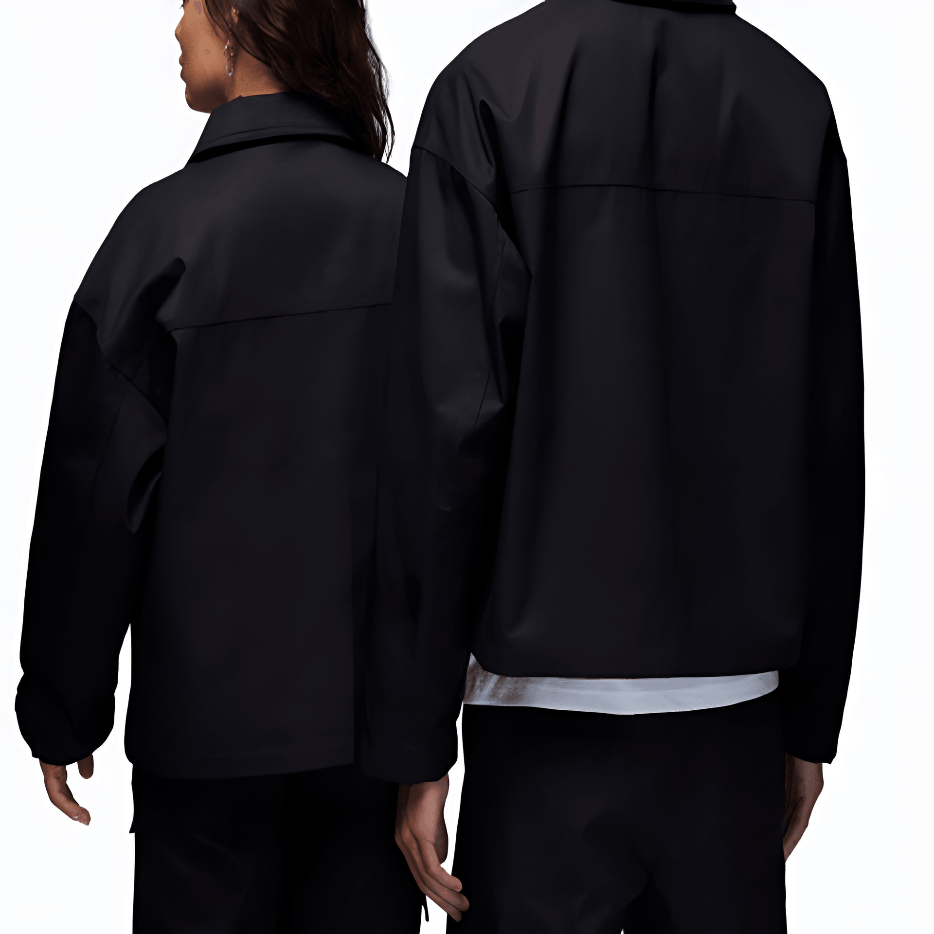 Jordan x J Balvin FW23 Coach Jacket Black — фото 2