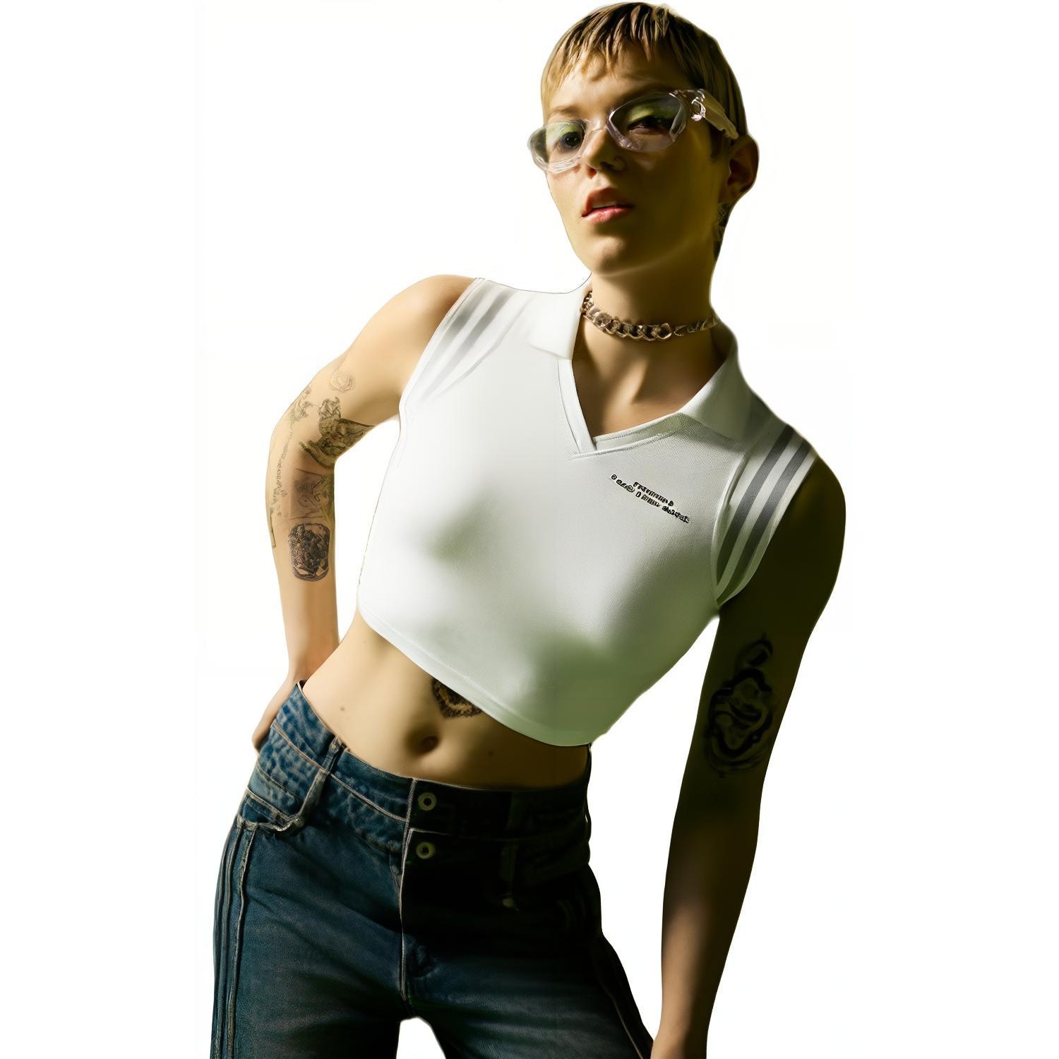 Feng Chen Wang x Converse SS24 Sleeveless Polo — фото 8