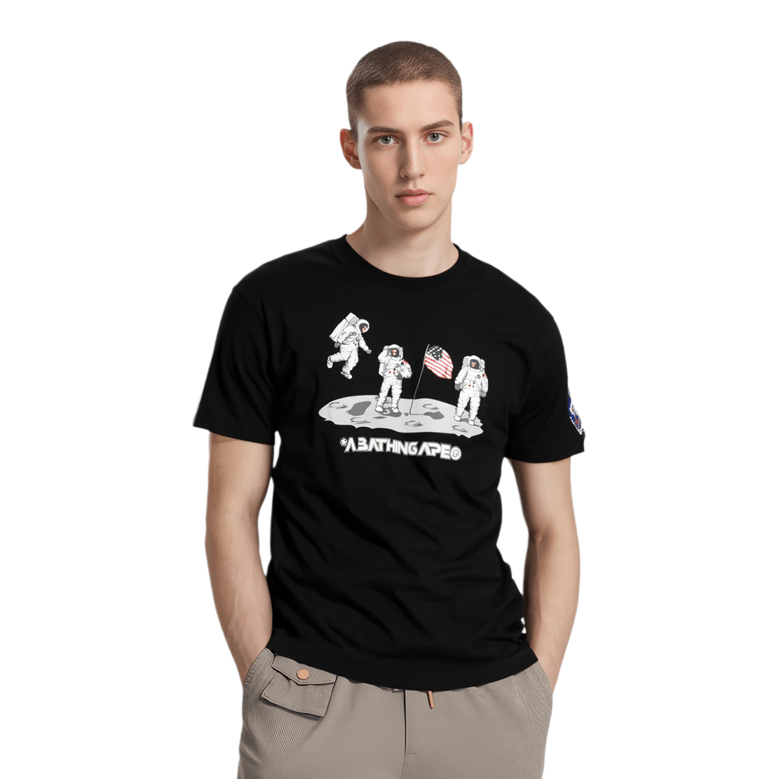 A BATHING APE BAPE Moon Series T-Shirt — фото 6