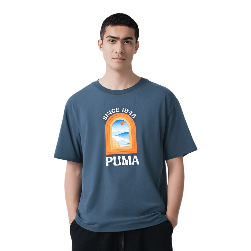 Puma APRES COURT SHORT SLEEVE TEE T — фото 2