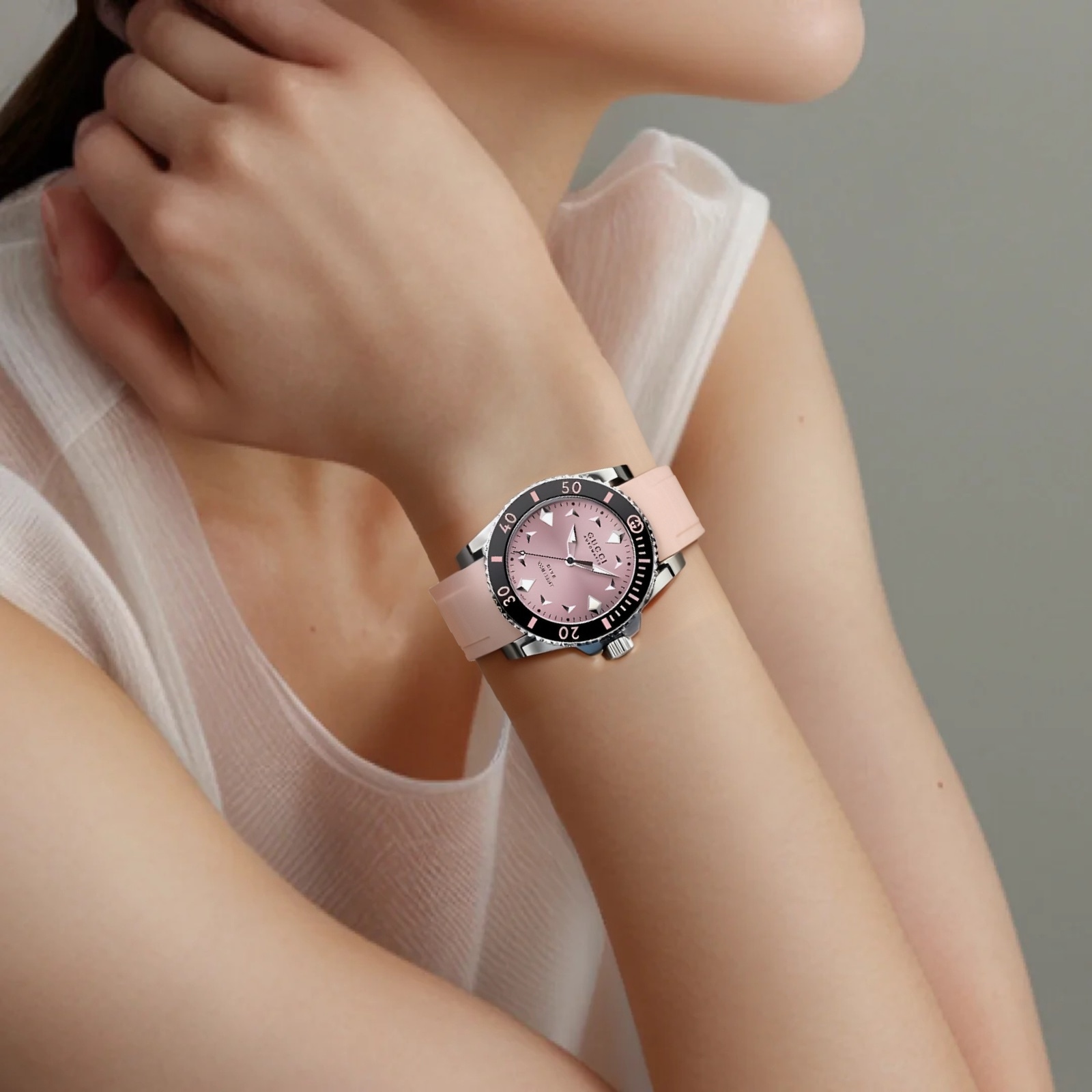 Gucci Dive 36mm Pink — фото 2