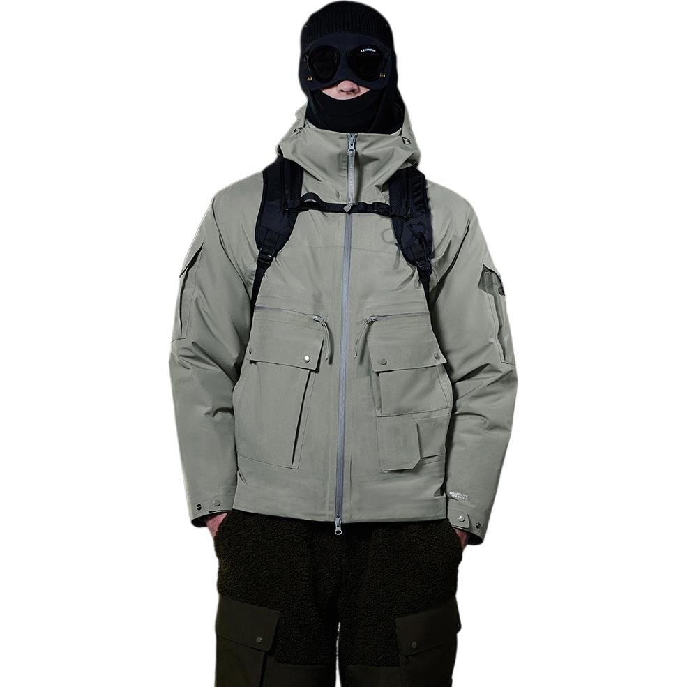 Spyder x C.P. Company Gore-Tex 3-in-1 Logo Hoodie Down Jacket — фото 1