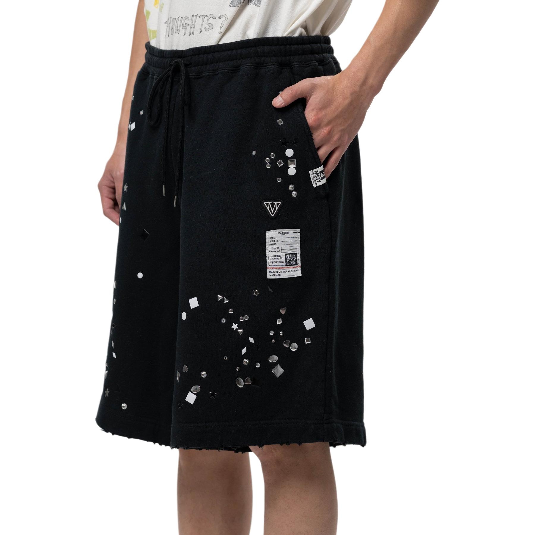 Mihara Yasuhiro MMY SS26 Embellished Sweat Shorts 2026 — фото 4