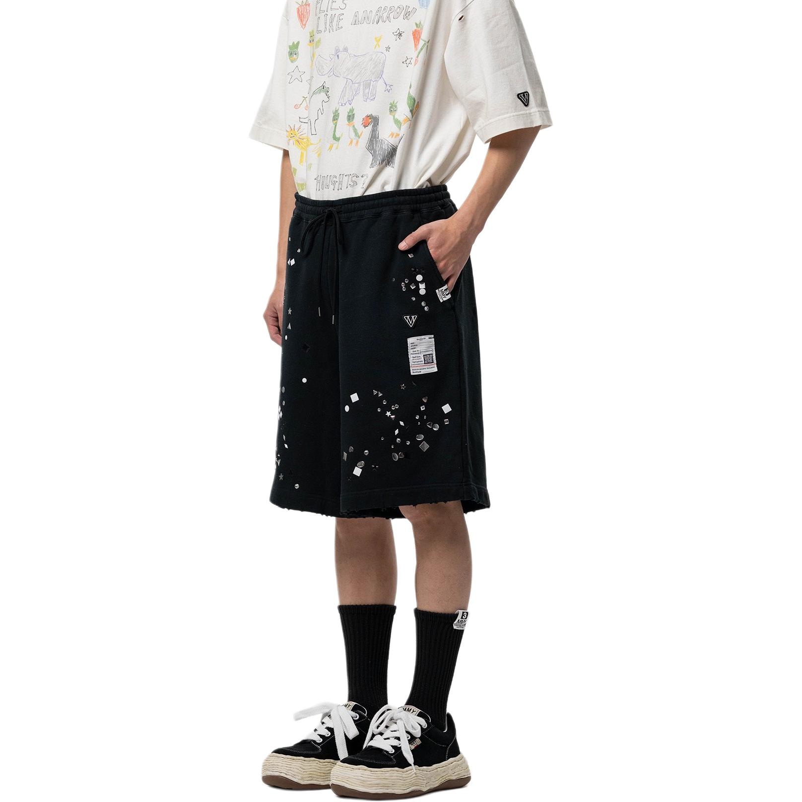 Mihara Yasuhiro MMY SS26 Embellished Sweat Shorts 2026 — фото 3