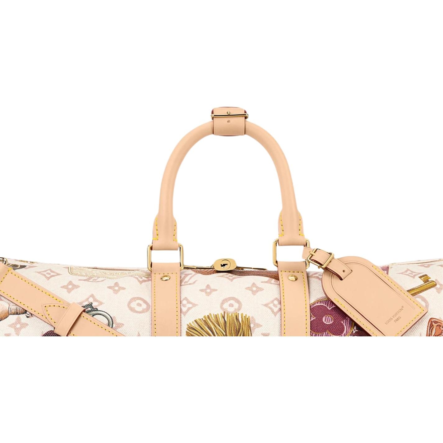 Louis Vuitton keepall BANDOULIRE 45 Monogram Dune — фото 4