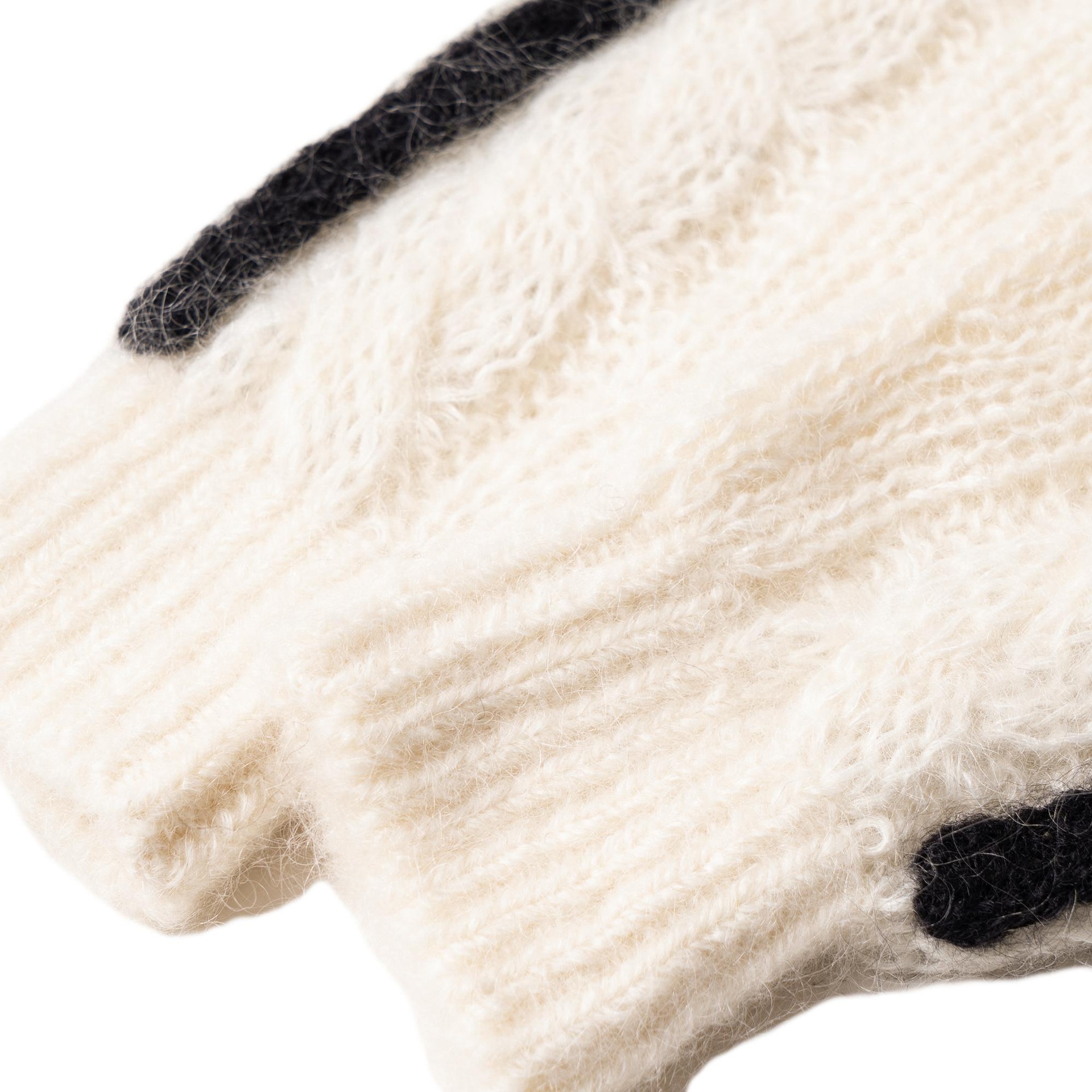 Gucci x adidas FW22 Mohair Sweater Ivory — фото 2