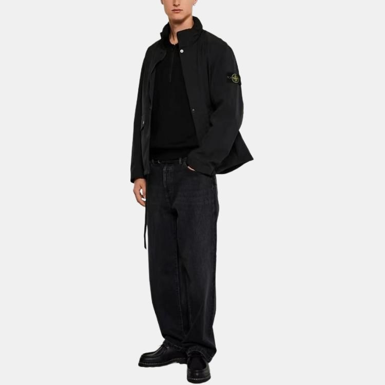 Stone Island Soft Shell Jacket Black — фото 2