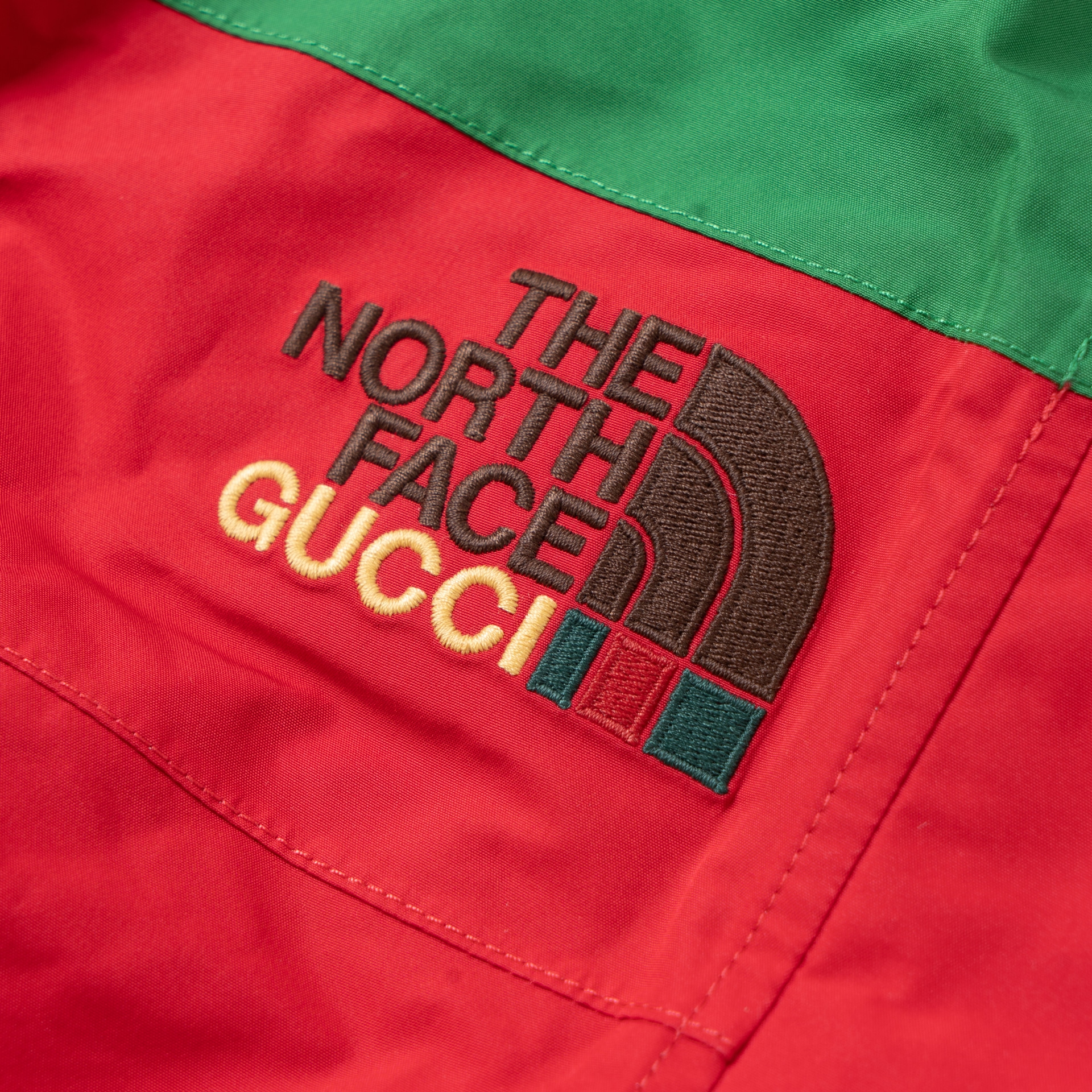 Gucci x The North Face SS22 Knit Track Pants Green — фото 3