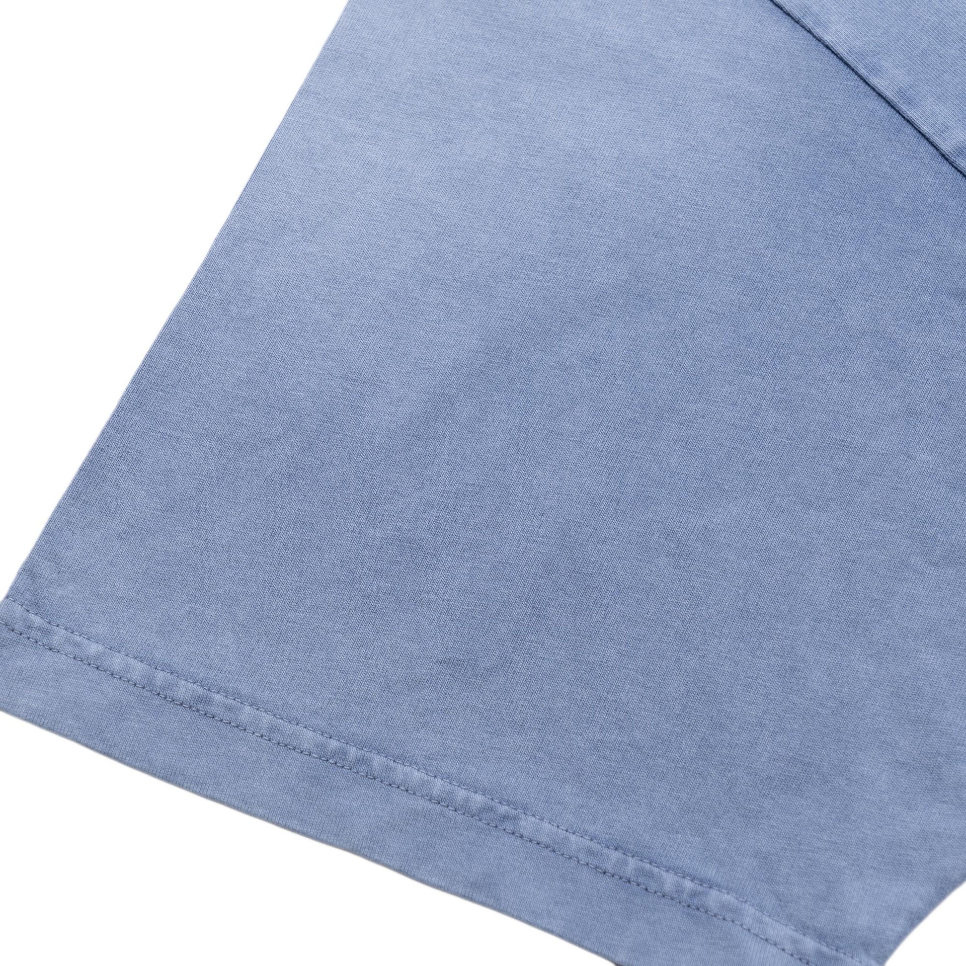 Balenciaga Logo Print T-Shirt Faded Blue — фото 7
