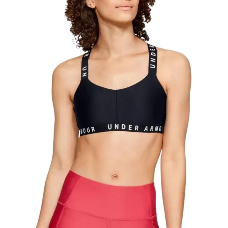 Under Armour Wordmark Strappy Solid Sportlette — фото 6