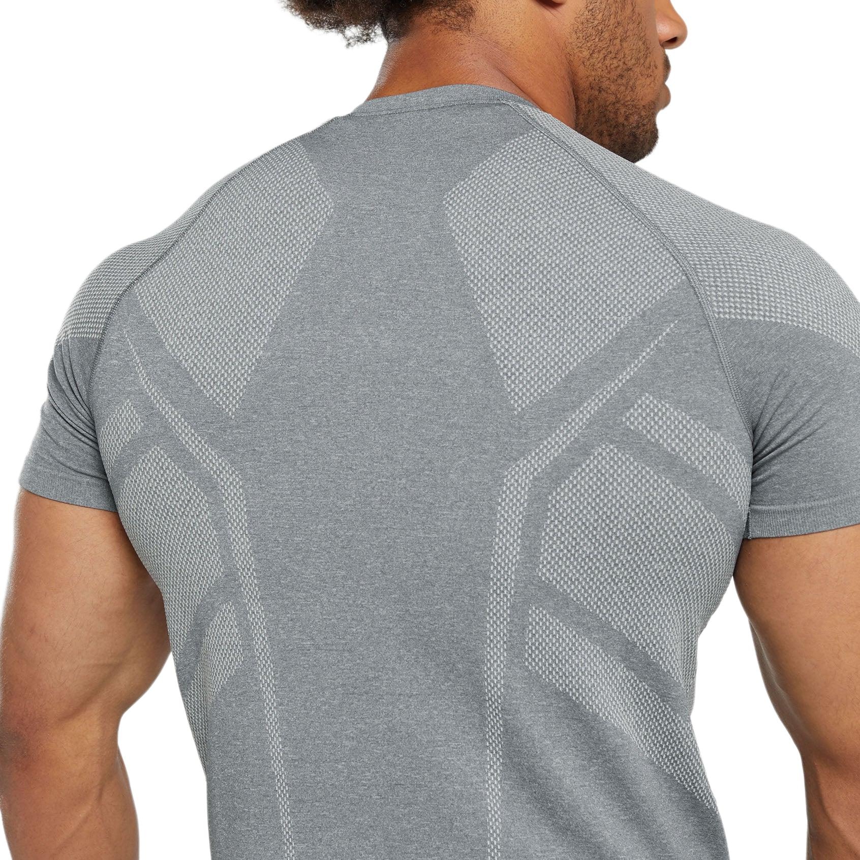 Gymshark Logo Crew Neck T-Shirt Light Grey — фото 4