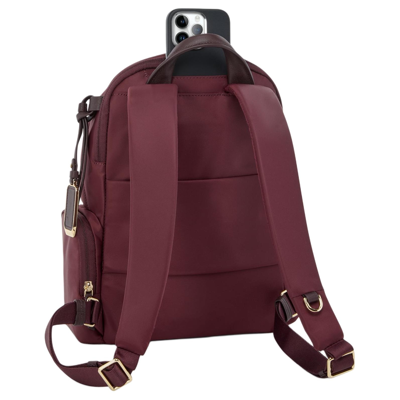 Tumi Voyageur Celina Burgundy Backpack — фото 1