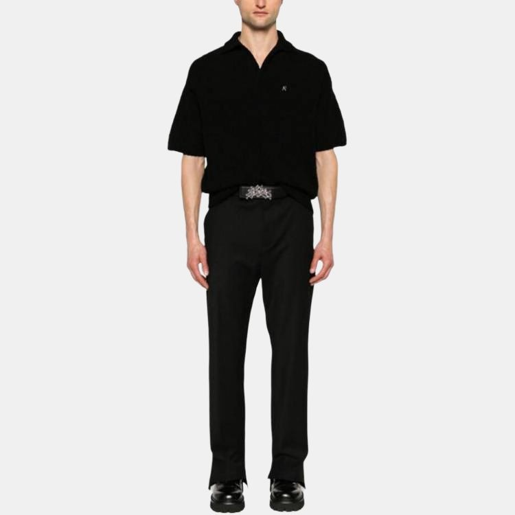 Represent Black Straight Leg Pants — фото 1