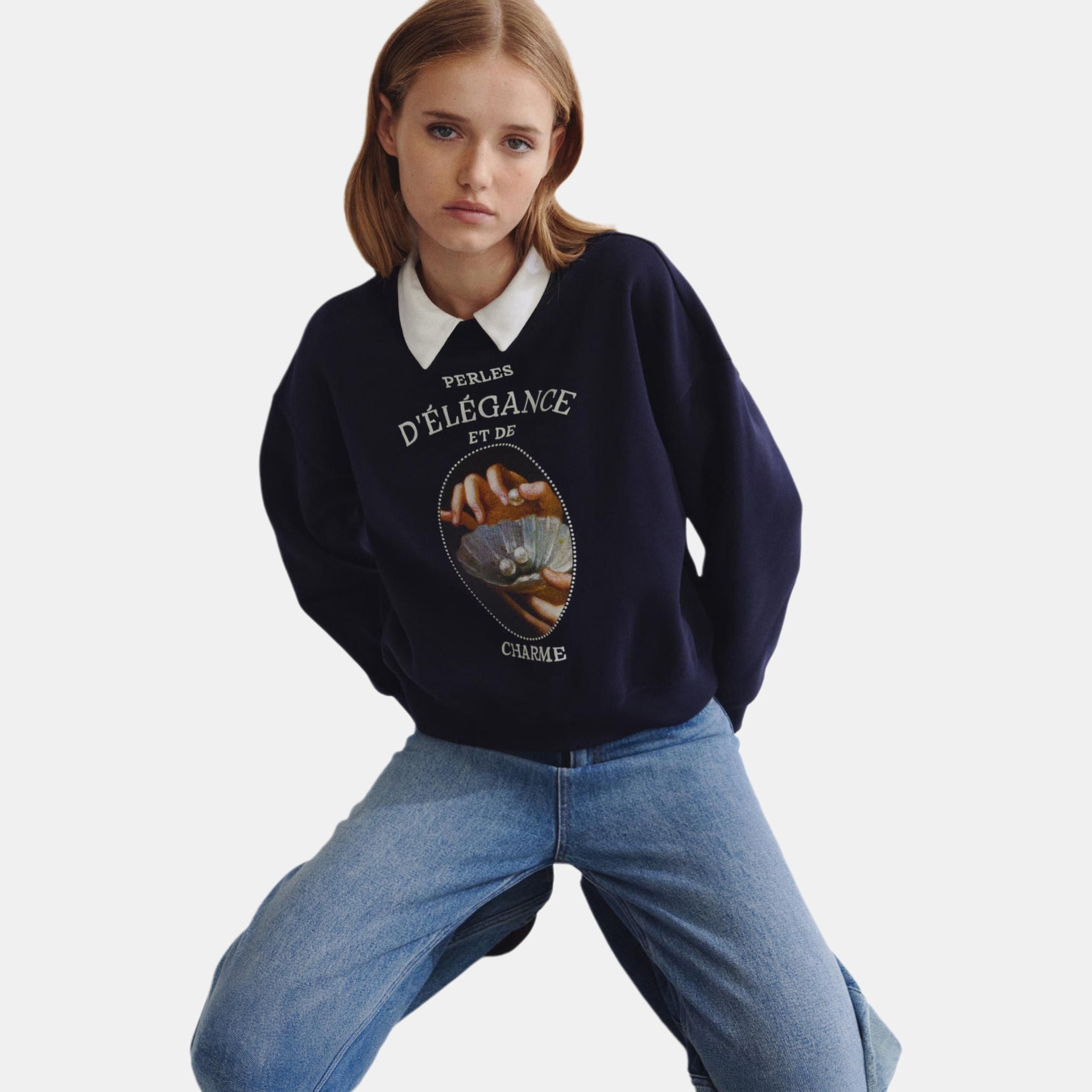 H&M Crew Neck Sweatshirt — фото 3