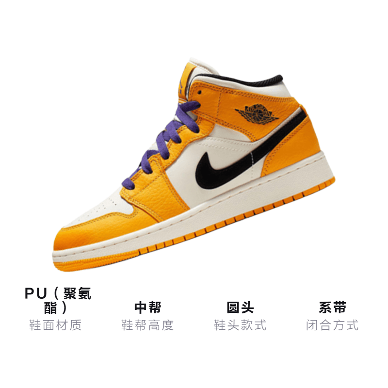 Jordan Air Jordan 1 Mid GS — фото 2