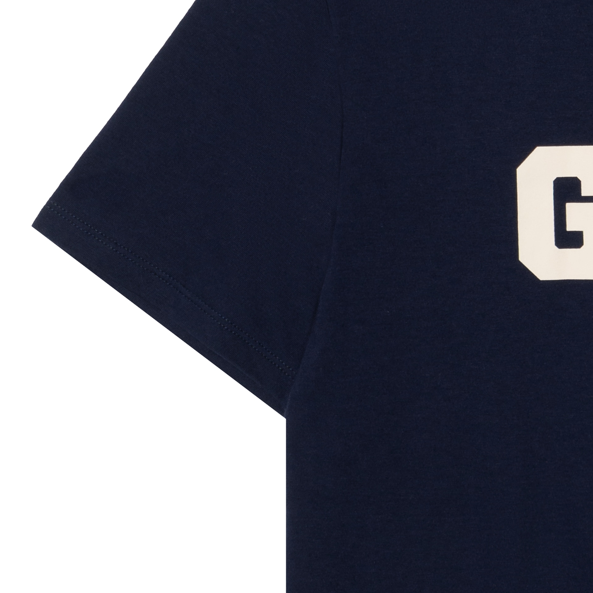 Gucci FW24 Logo Stripe Tee Navy — фото 5