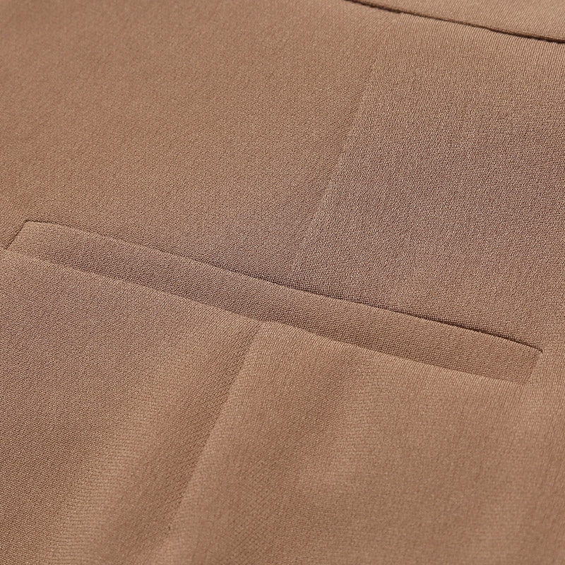 MaxMara Gerry Straight Leg Trousers Brown — фото 5