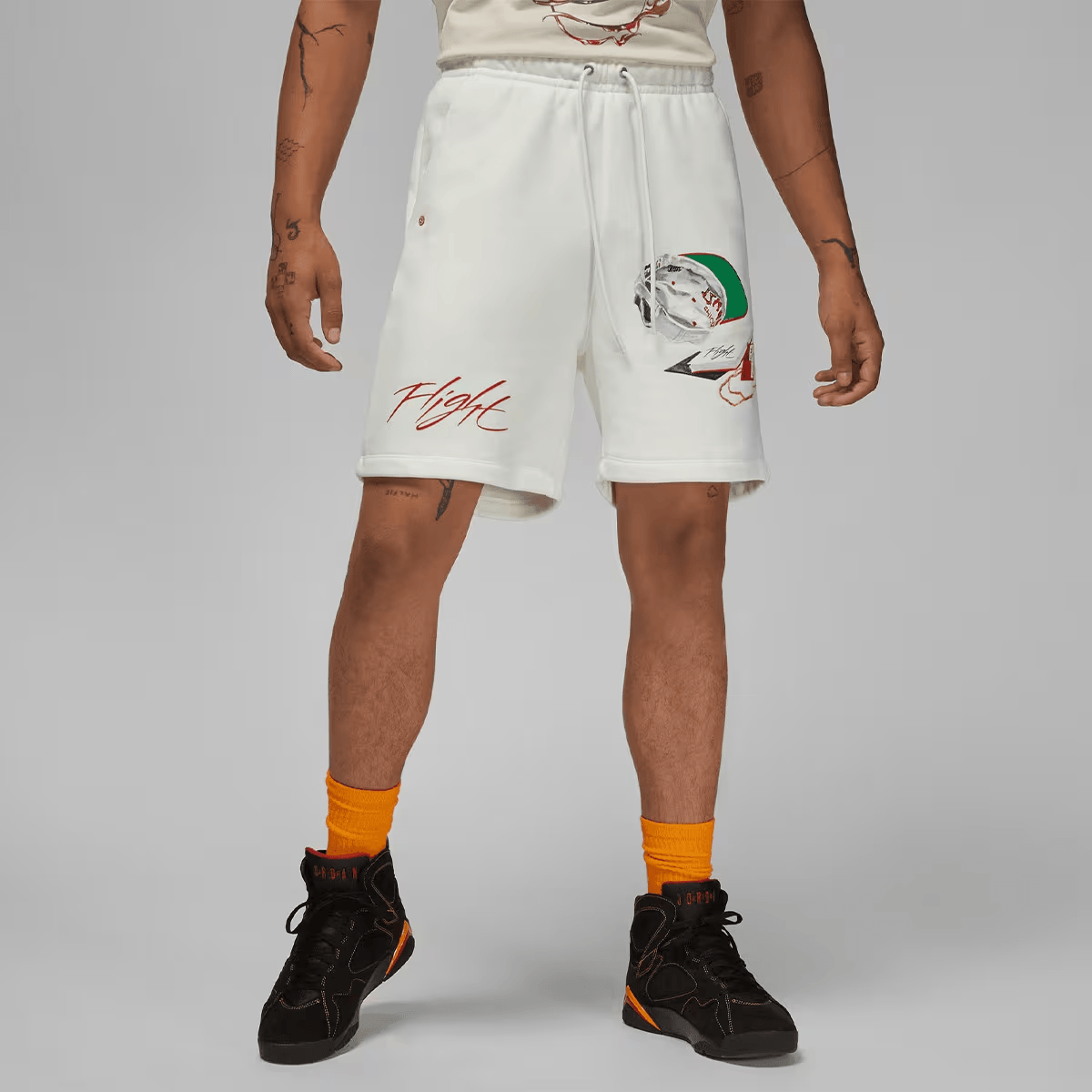 Jordan Fit White Shorts — фото 5