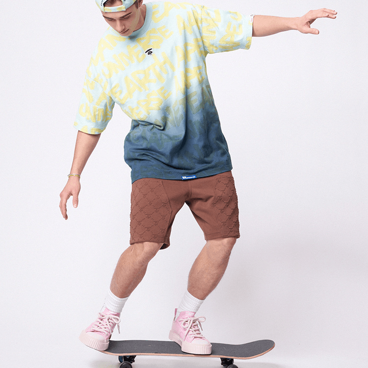 Aape SS24 Embroidered Shorts — фото 5