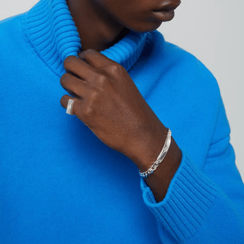 Gucci 925 Silver Bracelet — фото 7