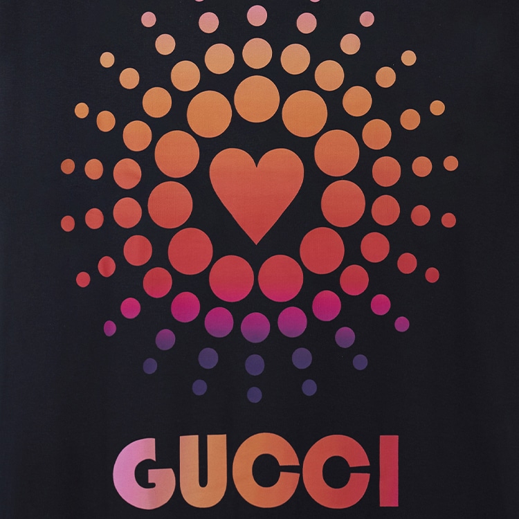 Gucci SS22 Colorblock Logo T-Shirt Black — фото 5
