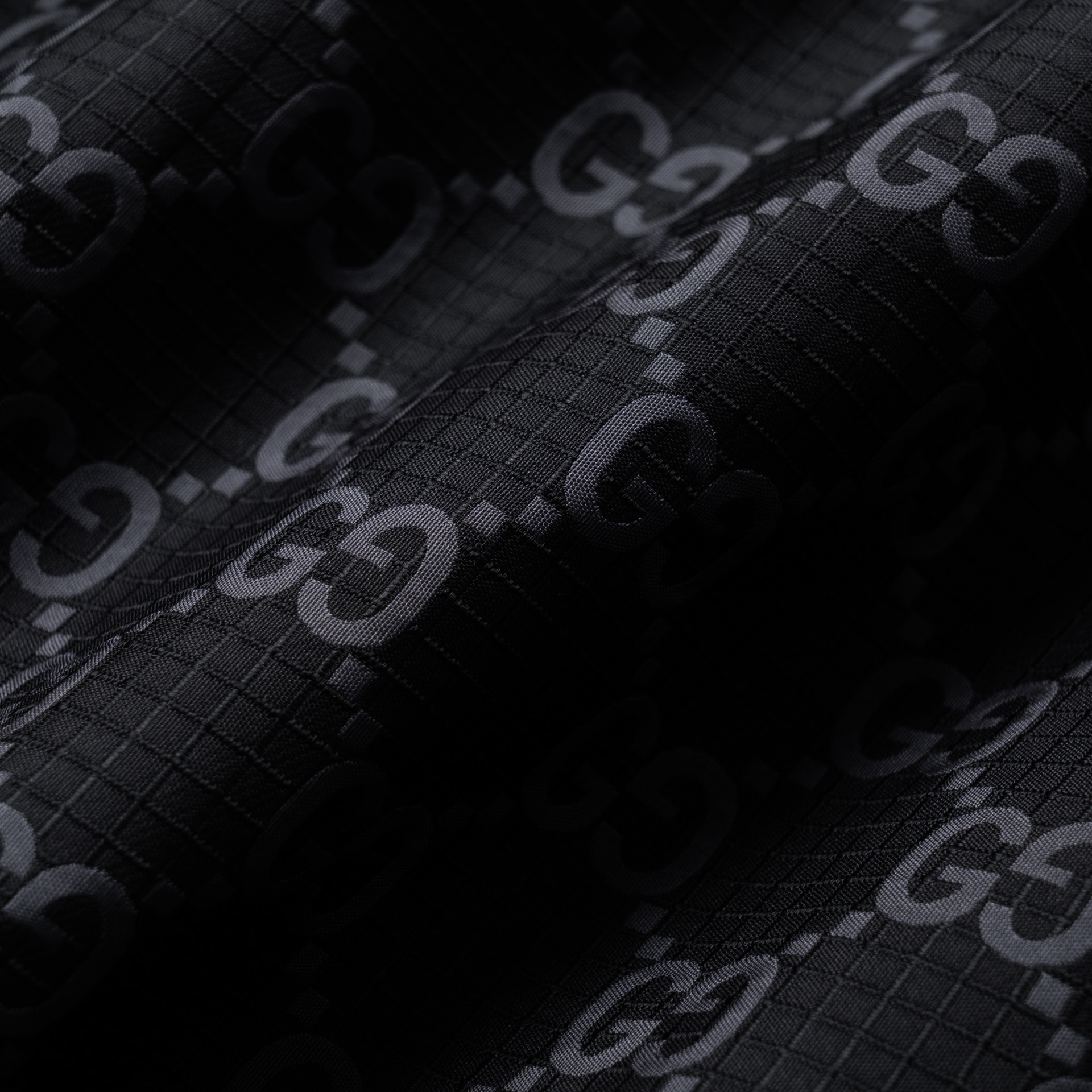 Gucci FW23 Letter Logo Jacket Black — фото 5