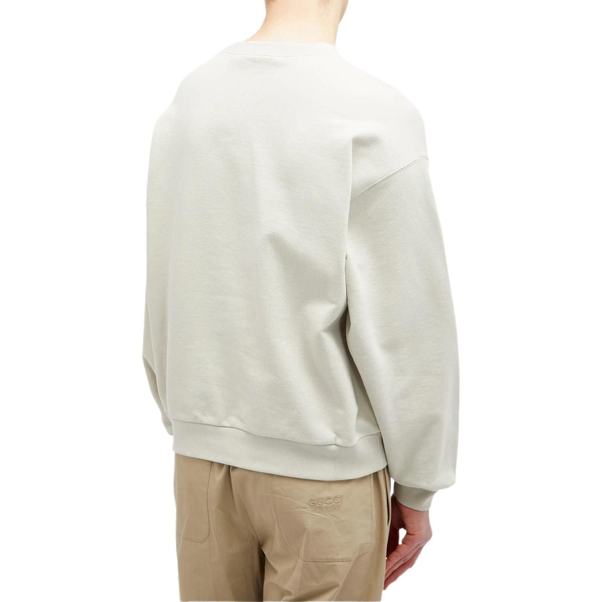Gucci Ivory Crewneck Sweatshirt — фото 4