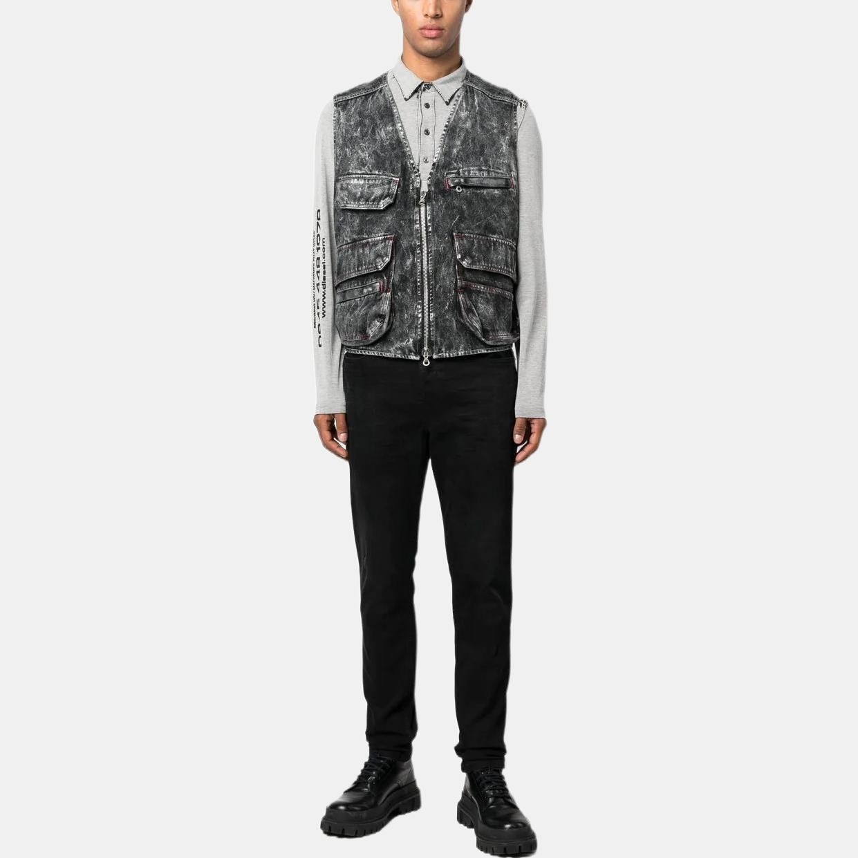 Diesel FW22 Black Jeans — фото 3