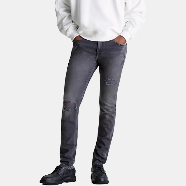 Calvin Klein Jeans Slim Tapered Jeans Black — фото 3