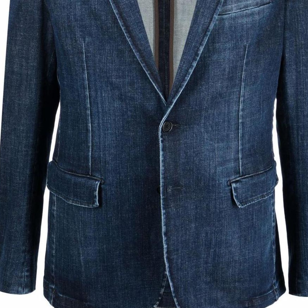 Philipp Plein SS23 Navy Blazer — фото 5