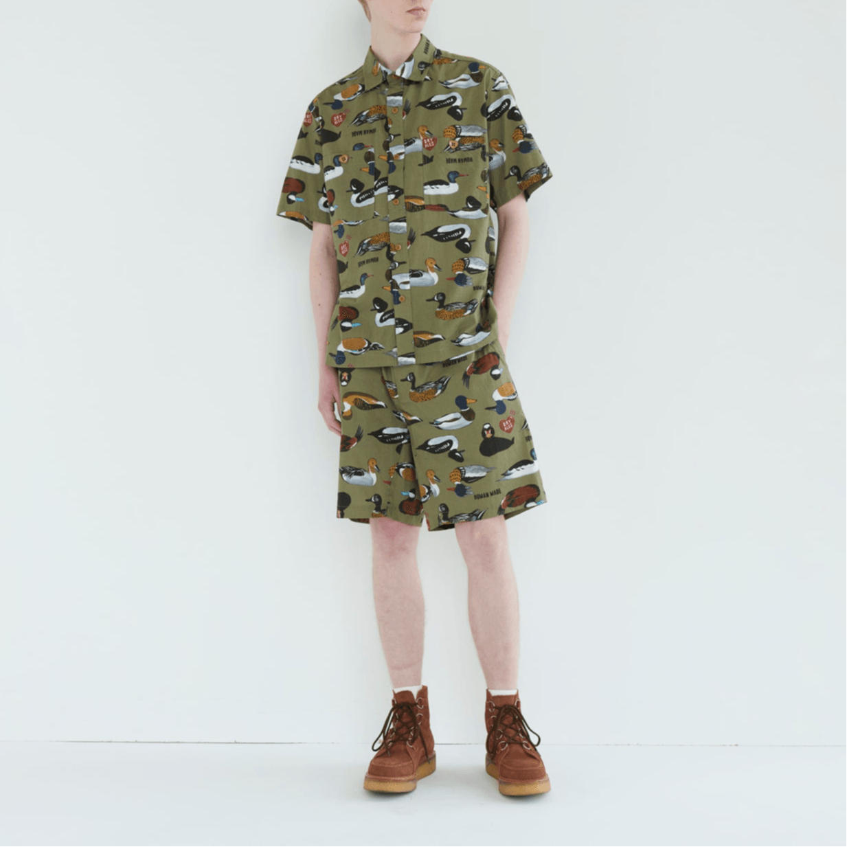 Human Made SS24 Duck Pattern Shirt — фото 4