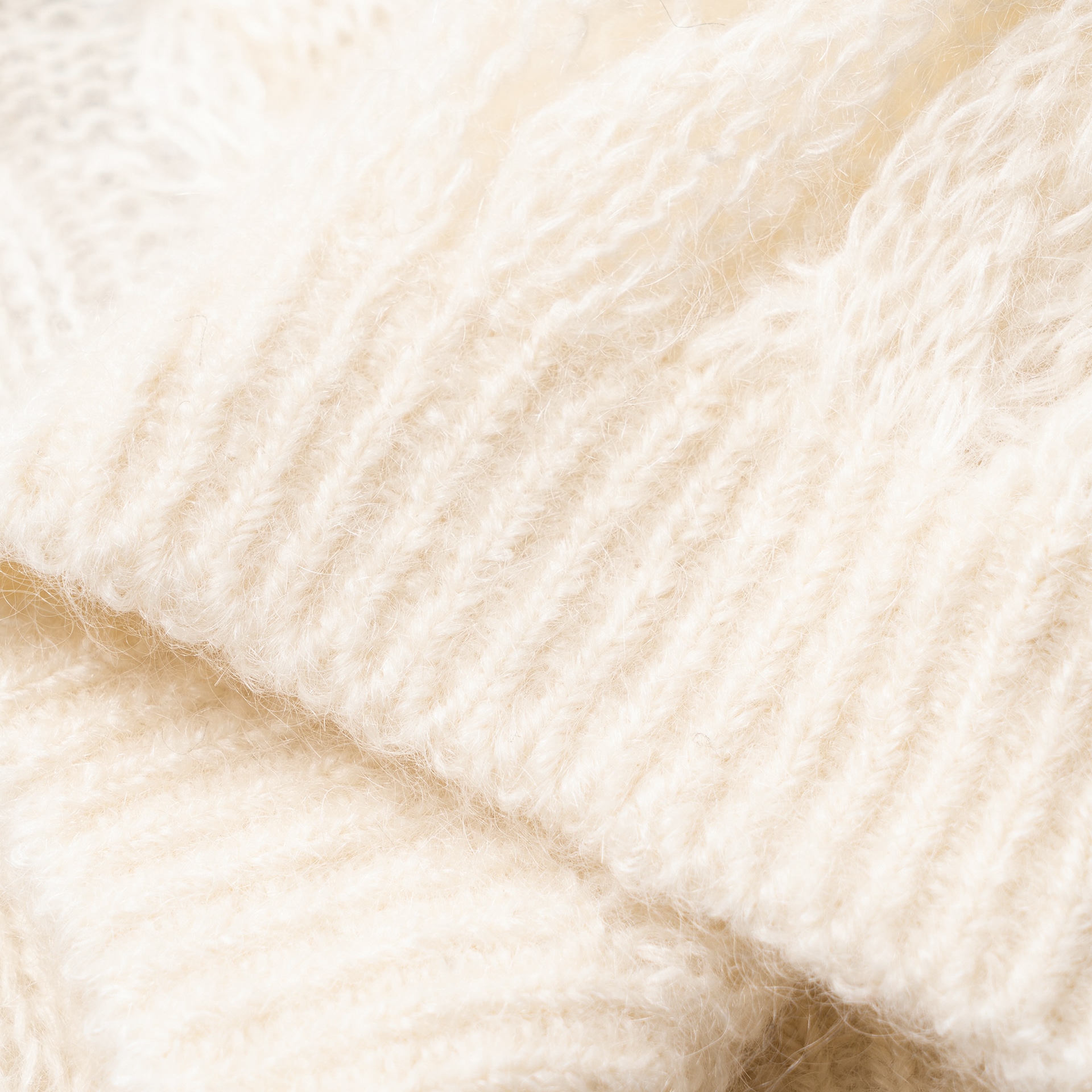 Gucci x adidas FW22 Mohair Sweater Ivory — фото 6
