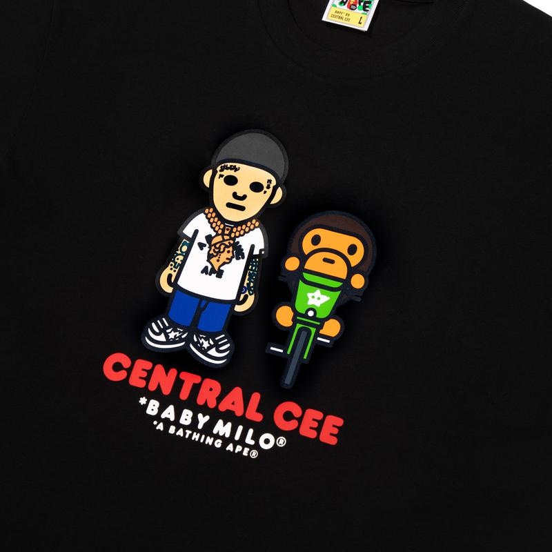 A BATHING APE BAPE SPOTIFY x SYNA by CENTRAL CEE FW25 T — фото 3