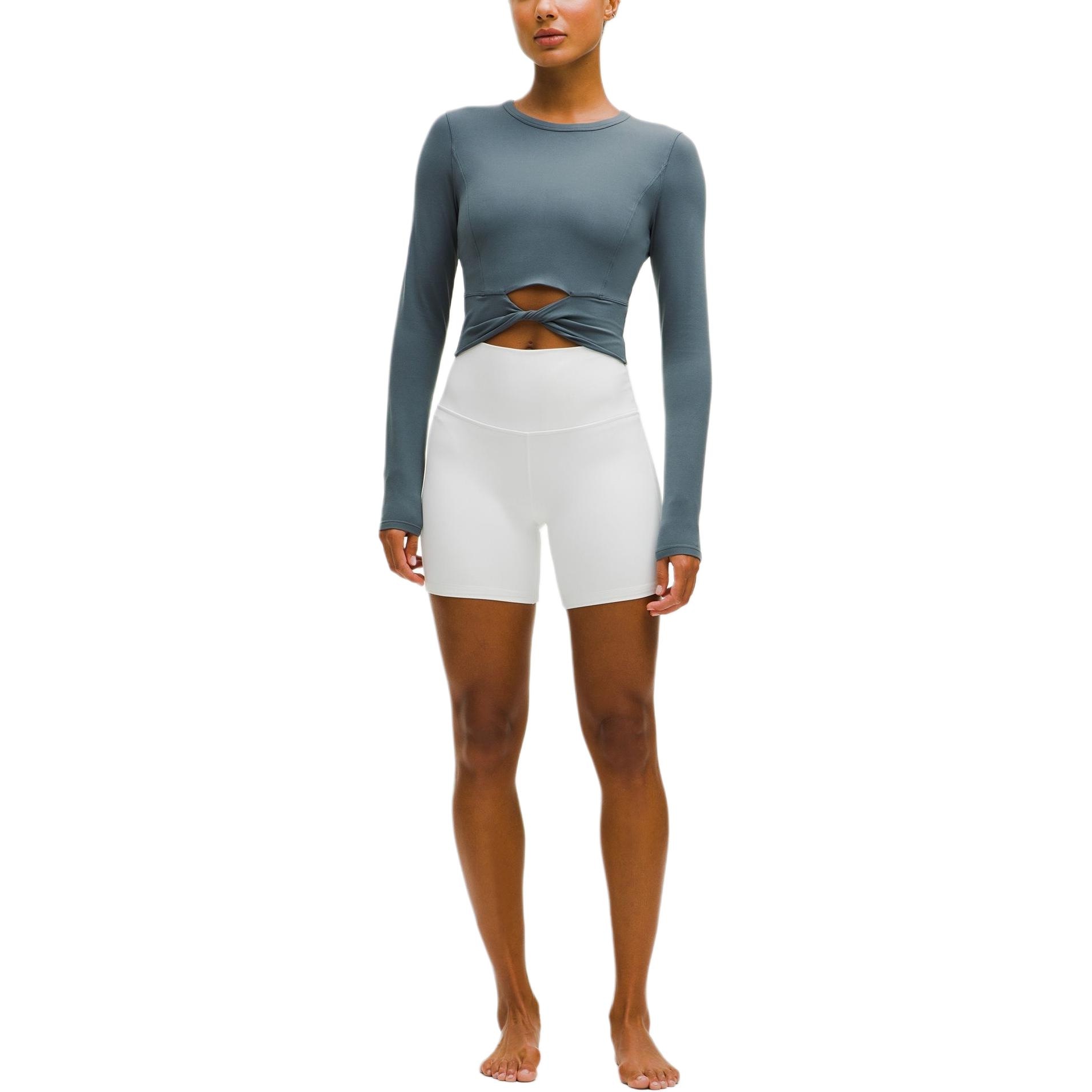 Lululemon Nulu Cropped Long Sleeve Shirt — фото 11