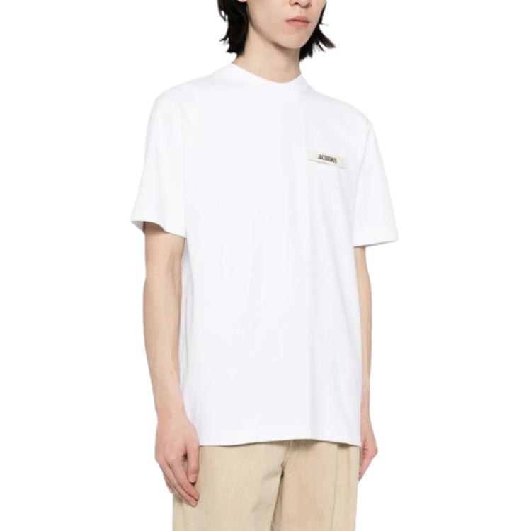 Jacquemus Grosgrain Logo T-Shirt — фото 6