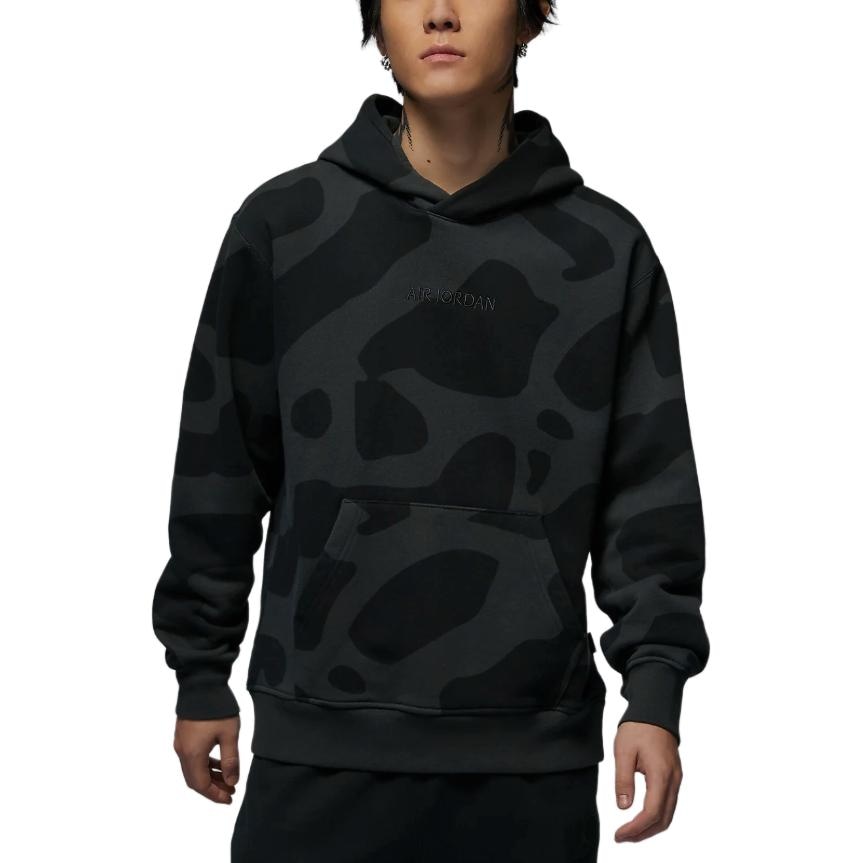 Jordan Wordmark Hoodie Black — фото 2