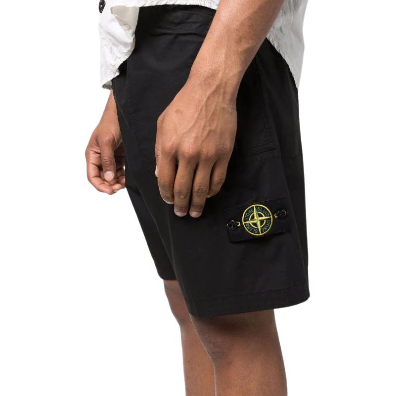 Stone Island Bermuda Shorts Black — фото 4