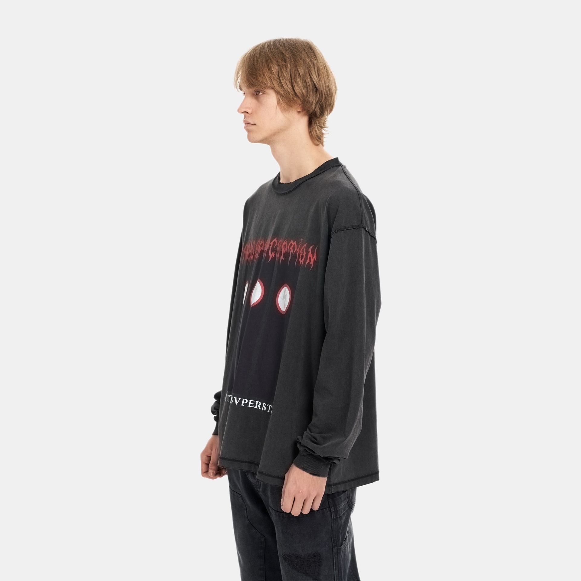 False Perception Vintage Long Sleeve Sweatshirt — фото 2
