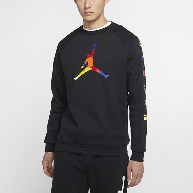Jordan DNA Crewneck Sweatshirt Black — фото 2