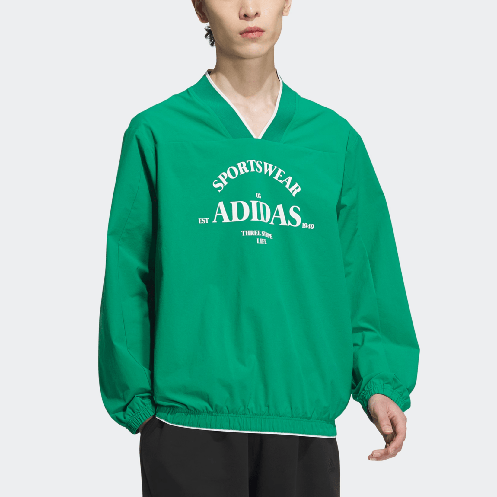 Adidas Verbiage Woven Sweatshirt V — фото 1