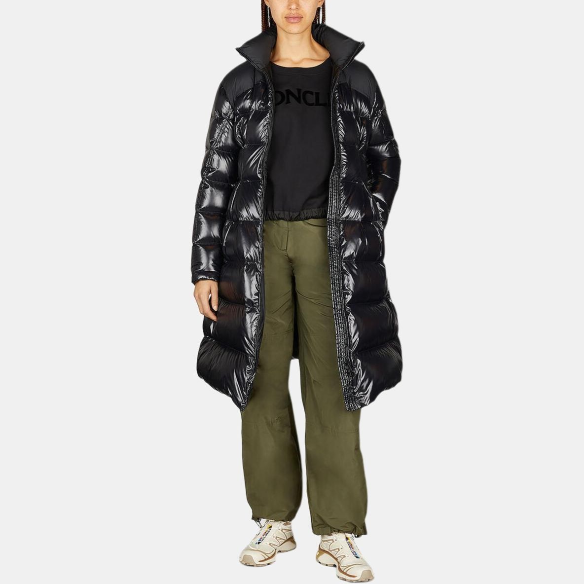 Moncler Berardie Long Down Jacket — фото 2