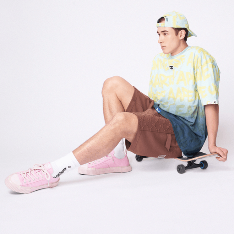 Aape SS24 Embroidered Shorts — фото 4