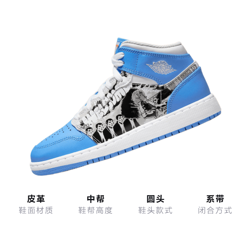 Jordan Air Jordan 1 Mid Game-Winner GS — фото 2