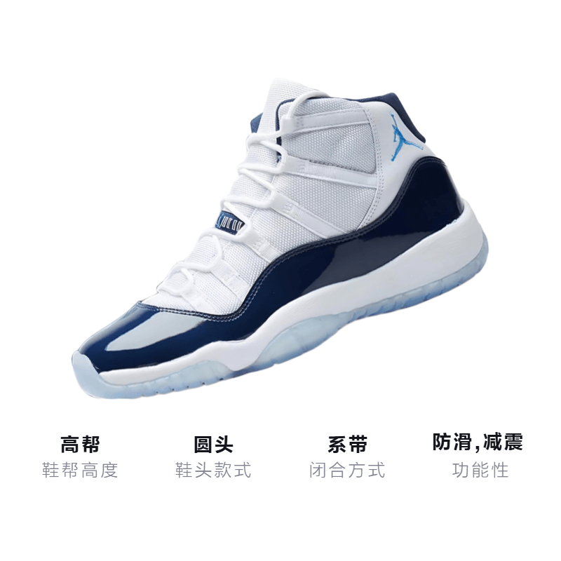 Jordan Air Jordan 11 Retro UNC Win Like 82 GS — фото 2