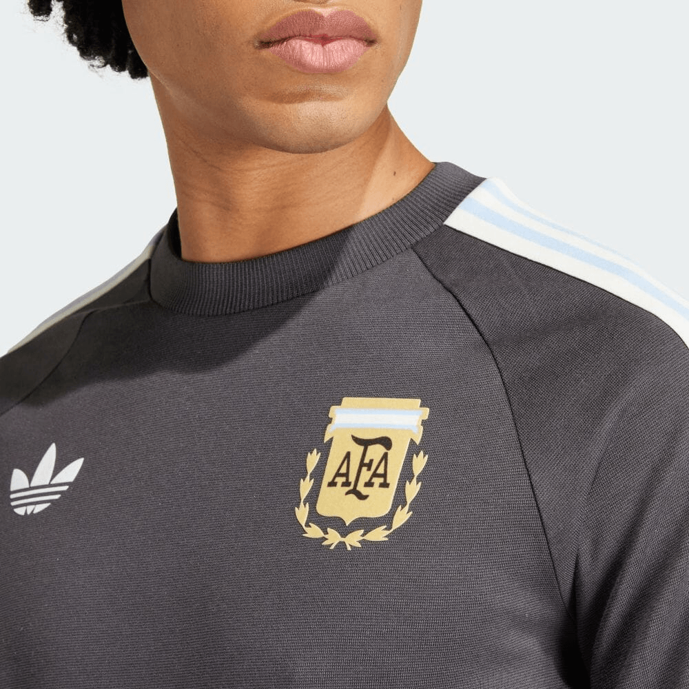 Adidas Originals Retro Jersey Tee Grey — фото 5