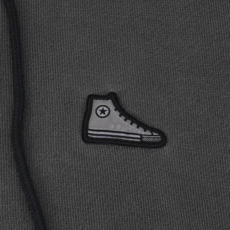 Converse Hoodie Dark Grey — фото 4