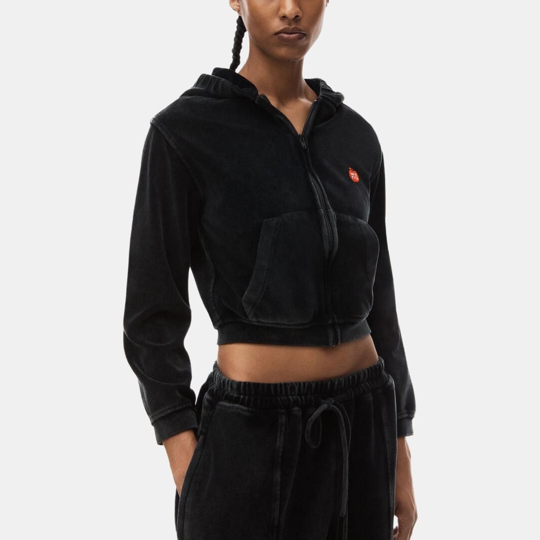 Alexander Wang FW23 Hoodie Black — фото 3