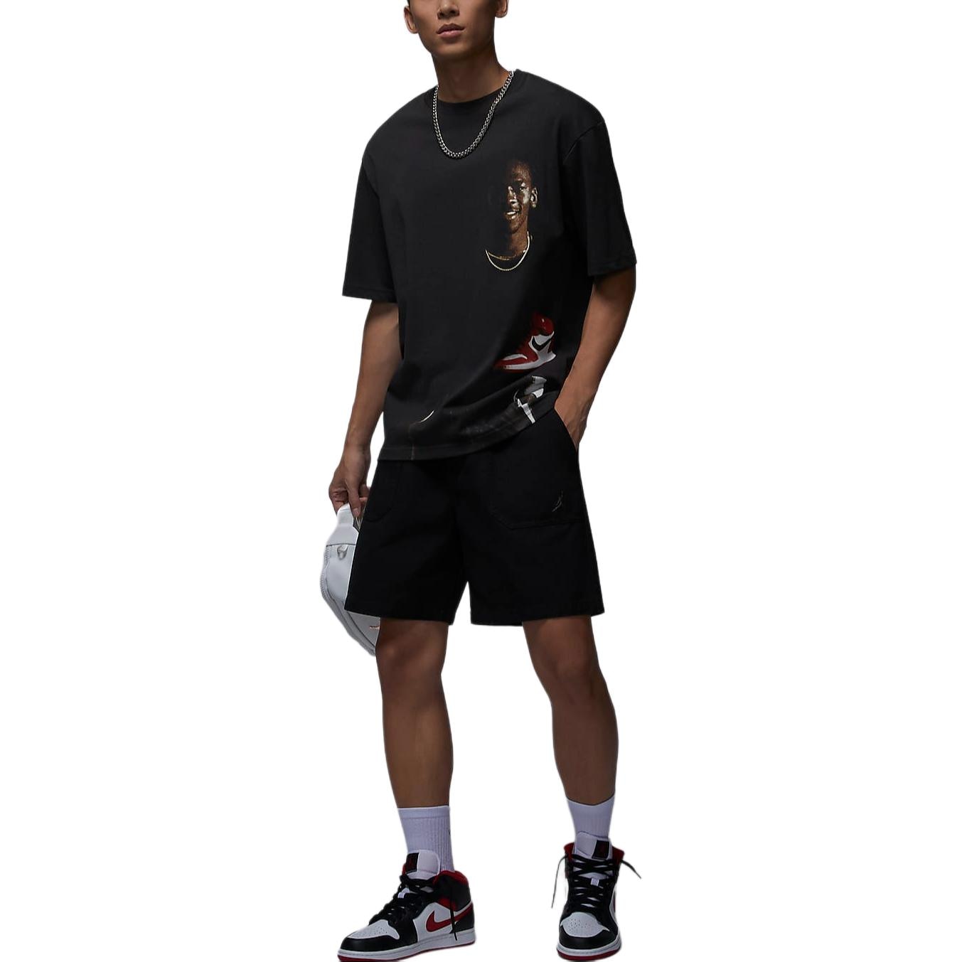 Jordan Nike x Jordan Crewneck T-Shirt — фото 8